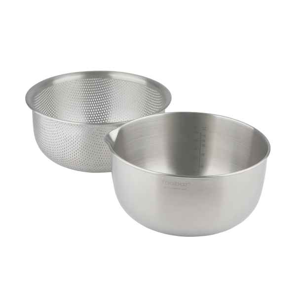 Stainless Steel Mixing Bowl With Colander