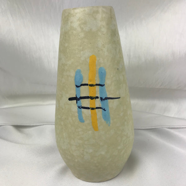 1950s German Studio Pottery Stem Vase