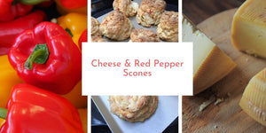 Cheese & Red Pepper Scones