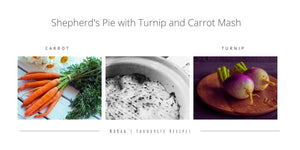 Shepherd's Pie with Turnip and Carrot Mash