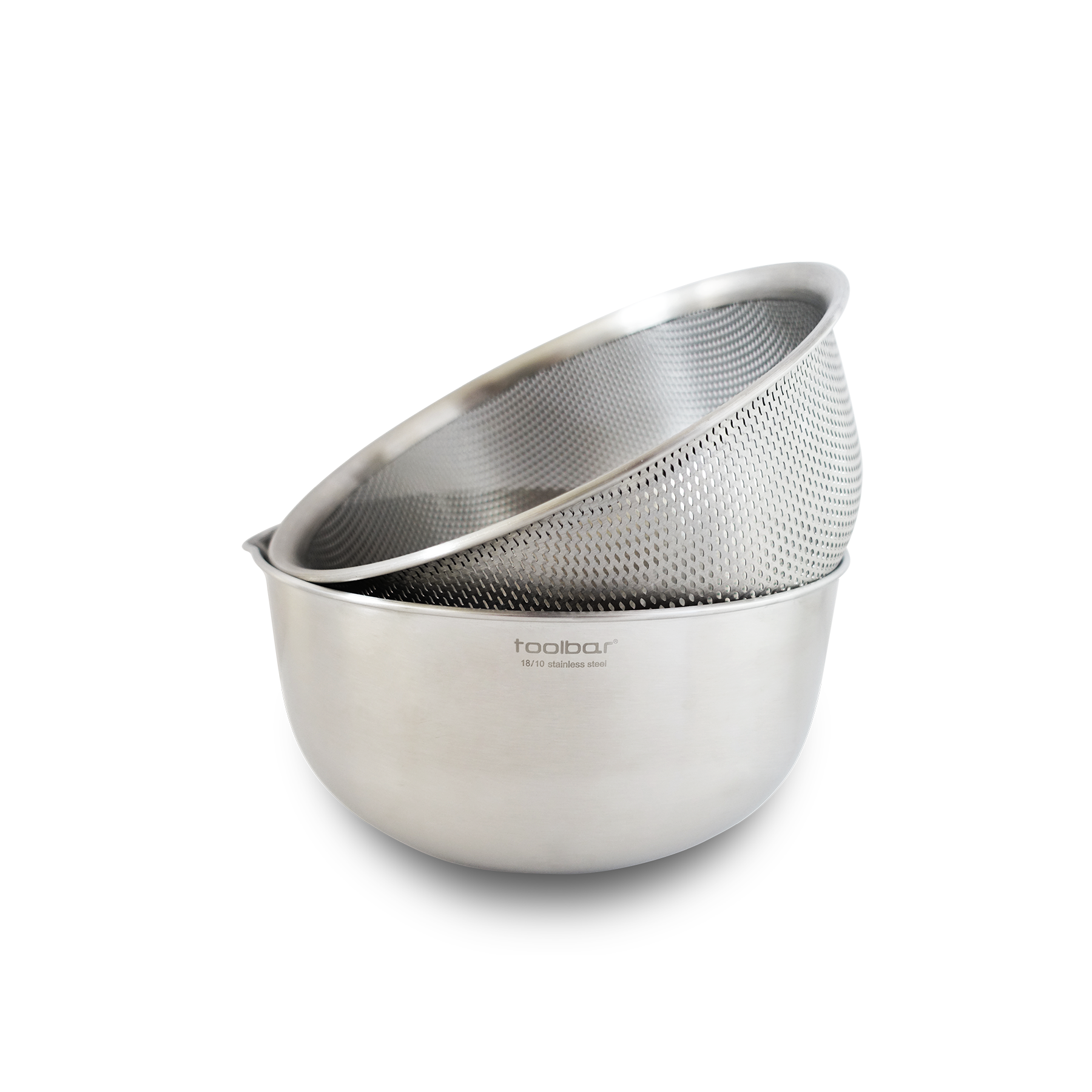 Stainless Steel Mixing Bowl With Colander
